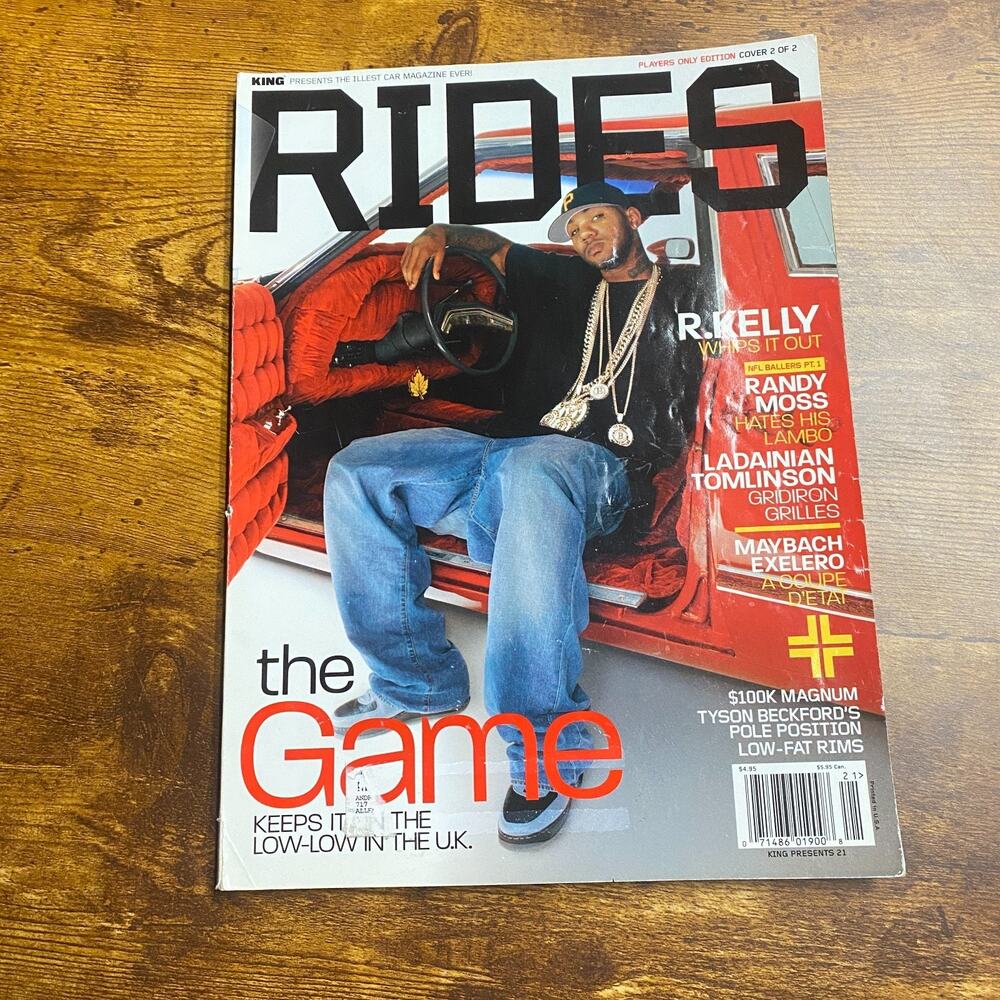 King Rides October November 2005 R. Kelly The Game Magazine
